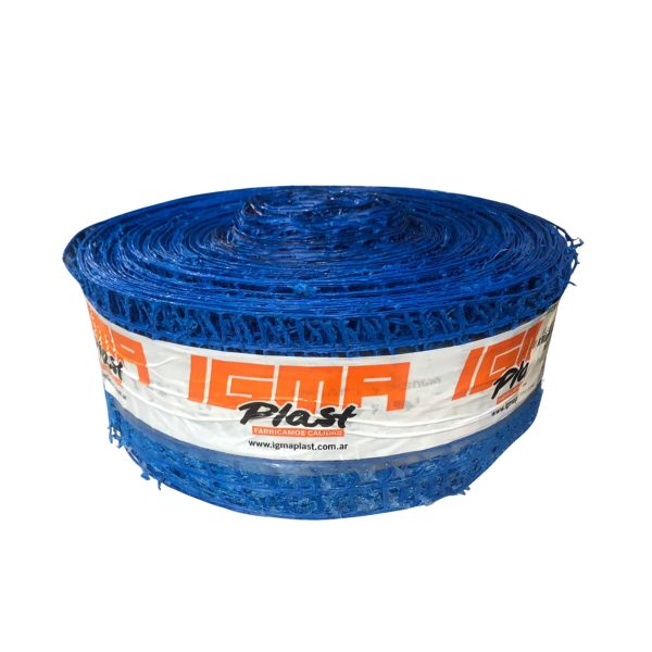 Malla plastica subterranea 15x100mts azul  [UM 1u ]