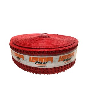 Malla plastica subterranea 30x100mts roja  [UM 1u ]