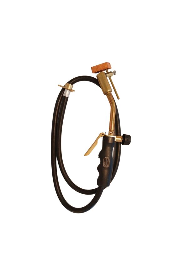 Soplete plomero curvo c/gatillo/martillo 22mm 3/8″  [UM 1u | 10u]