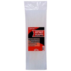 Barra silicona 7mmx300mmx bolsa500g  [UM 1u | 20u]
