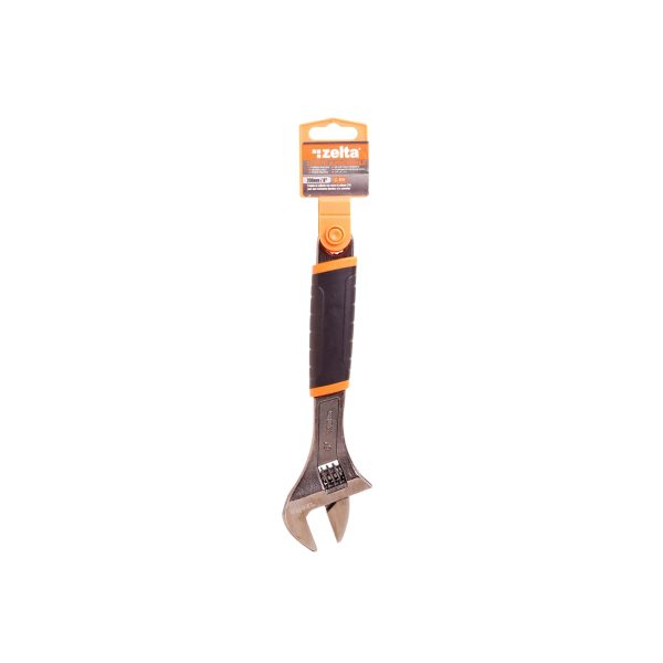 Llave ajustable 200mm/8″ Zelta  [UM 1u | 12u | 72u]