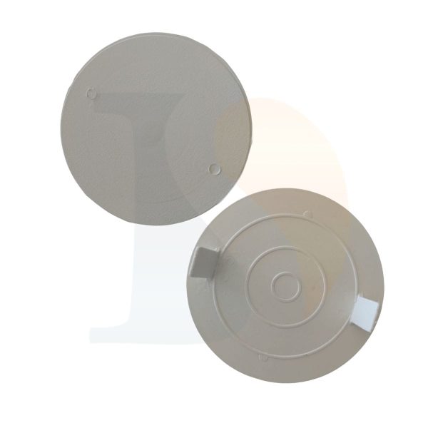 Tapa pvc redonda grande  [UM 1u | 50u]