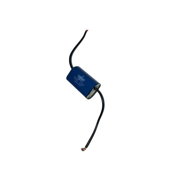 Capacitor axial p/ventilador 2uf 400vca  [UM 1u | 100u]