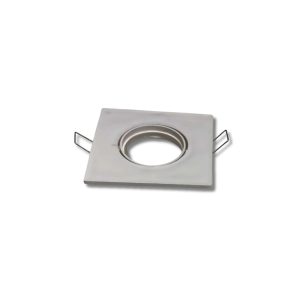 Spot dicroica cuadrado blanco vacio  [UM 1u | 80u]