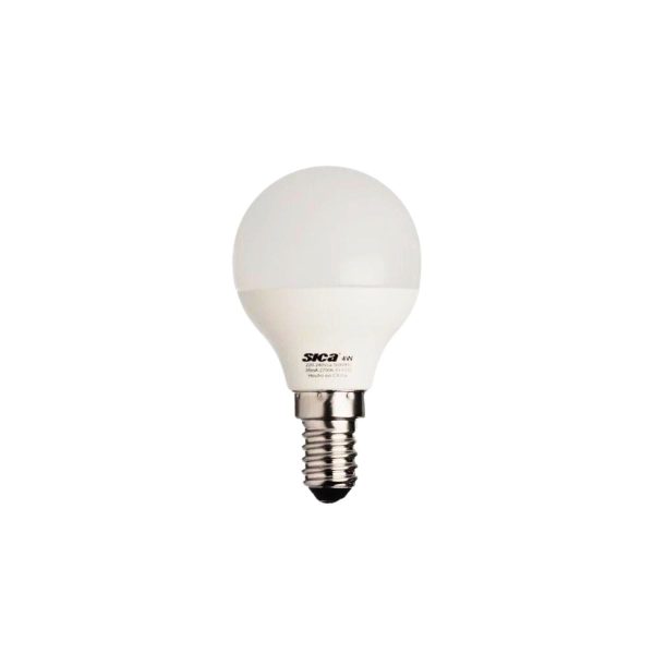 Lampara gota led Sica 4w E14 calida  [UM 1u | 10u | 100u]