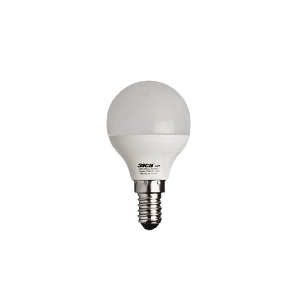 Lampara gota led Sica 4w E14 fria  [UM 1u | 10u | 100u]