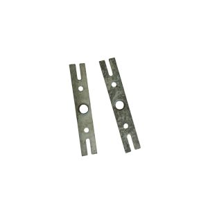 Cruceta chapa p/ilum 3/8" zinc  [UM 1u | 100u]