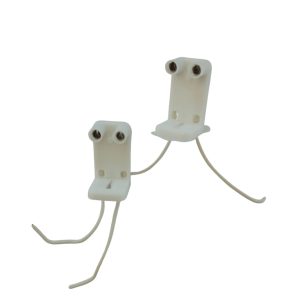 Zocalo flexible p/tubos con chicote x1