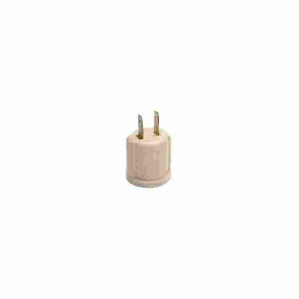 Portalamparas 2 piezas marfil  [UM 1u | 100u]