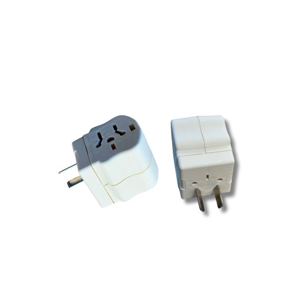 Toma multiple doble chata blanca  [UM 1u | 150u]