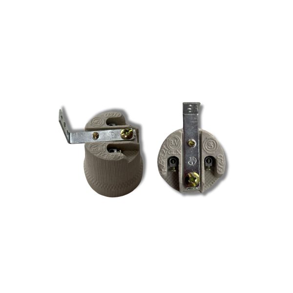 Portalamparas ceramico «l»  [UM 1u | 400u]