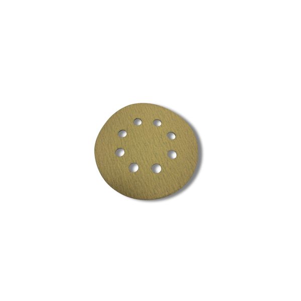 Disco abrasivo de lijado G40 8 agujeros 125mm-5″  [UM 10u | 50u]