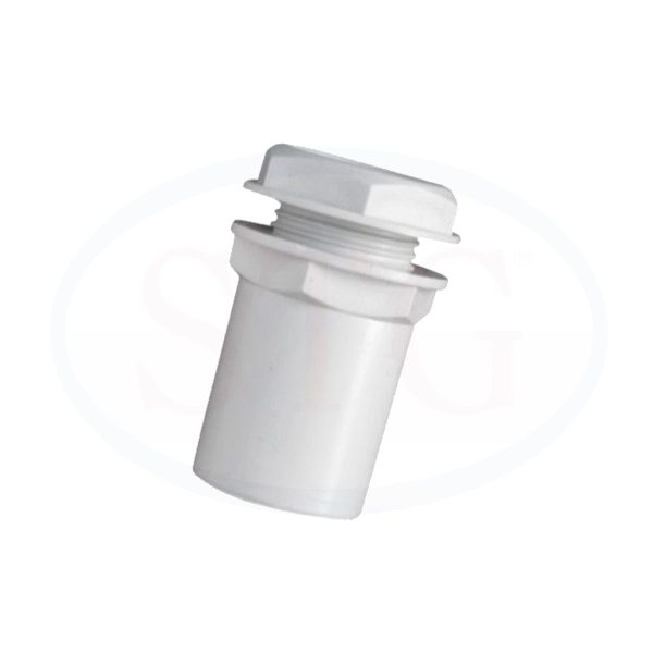Conector blanco 2″ rigido liviano  [UM 1u | 30u]
