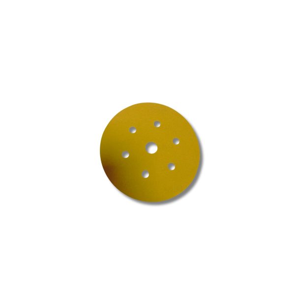 Disco abrasivo de lijado G400 6 agujeros 150mm-6″  [UM 10u | 100u]