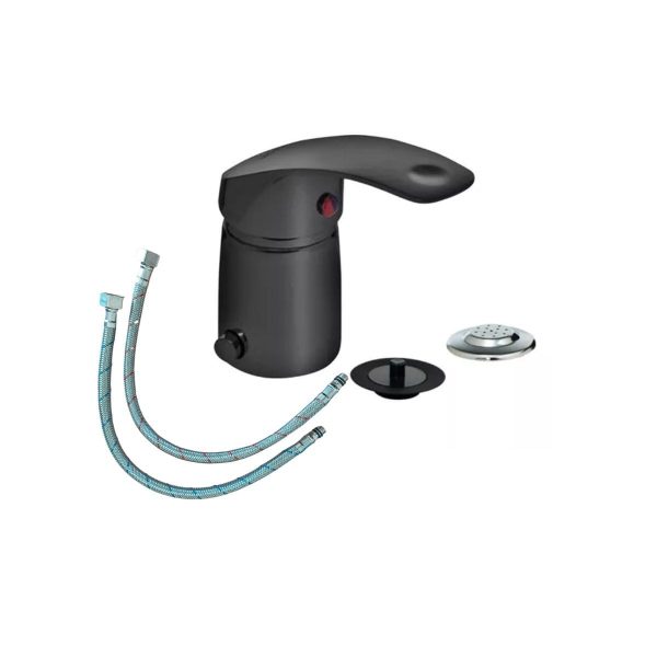 Monocomando Vitra negra bidet con transferencia c/sop  [UM 1u | 20u]