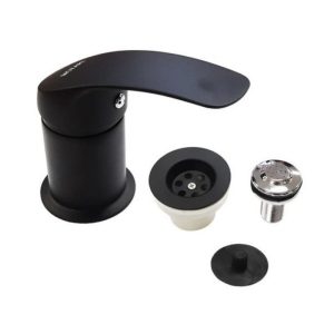 Monocomando Vitra negra bidet sin transferencia c/sop  [UM 1u | 20u]