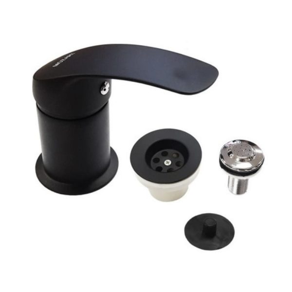 Monocomando Vitra negra bidet sin transferencia c/sop  [UM 1u | 20u]