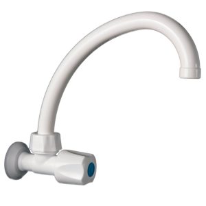 Grifo de pared pico curvo movil  [UM 1u | 20u]