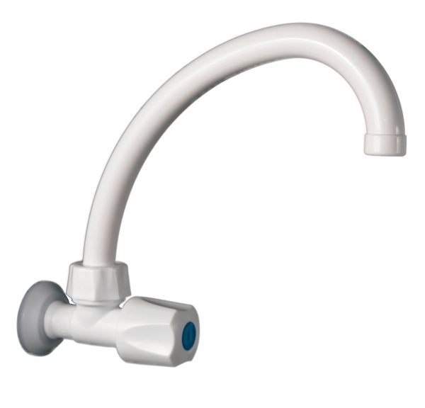 Grifo de pared pico curvo movil  [UM 1u | 20u]