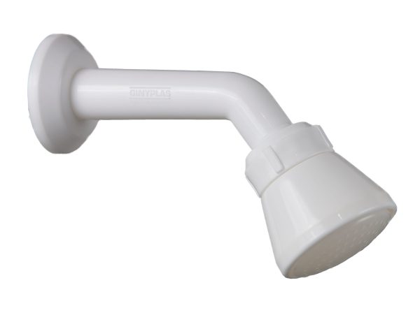 Ducha movil blanca de polipropileno  [UM 1u | 50u]