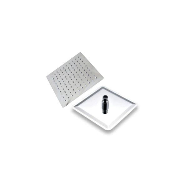 Ducha cuadrada 20cm acero inoxidable  [UM 1u | 5u | 20u]