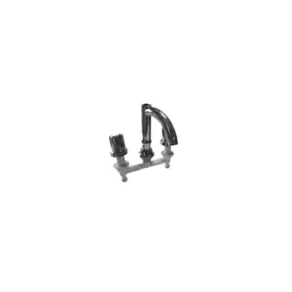 Mezcladora para lavatorio de baño cromada  [UM 1u | 8u]