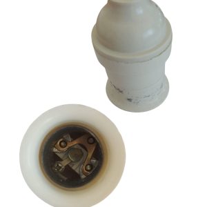 Portalamparas 3 piezas marfil  [UM 1u | 100u]
