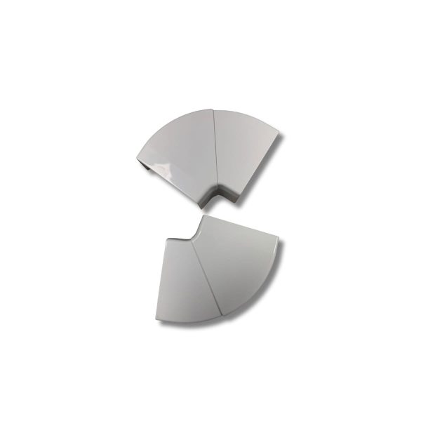 Curva plana para cable canal 40x16mm  [UM 50u]
