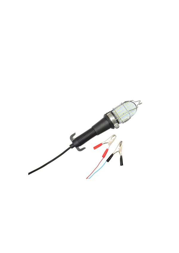Portatil led auto 12v c/te pinzas 5mts  [UM 1u | 25u]