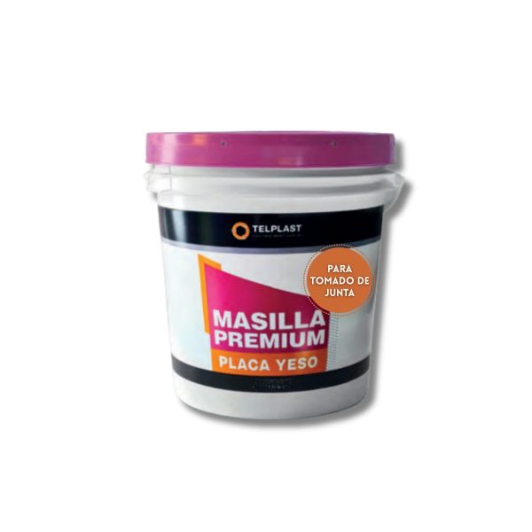 Masilla premium p/juntas placa de yeso 32kg Telplast  [UM 1u]