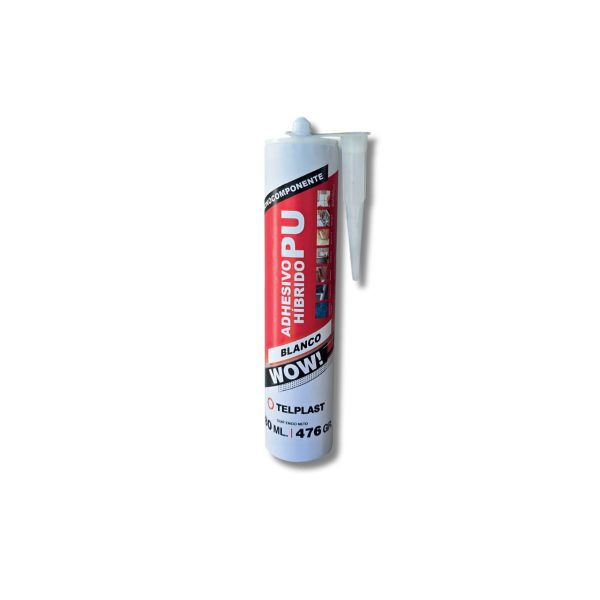 Adhesivo poliuretano hibrido 280ml Telplast  [UM 1u | 12u]