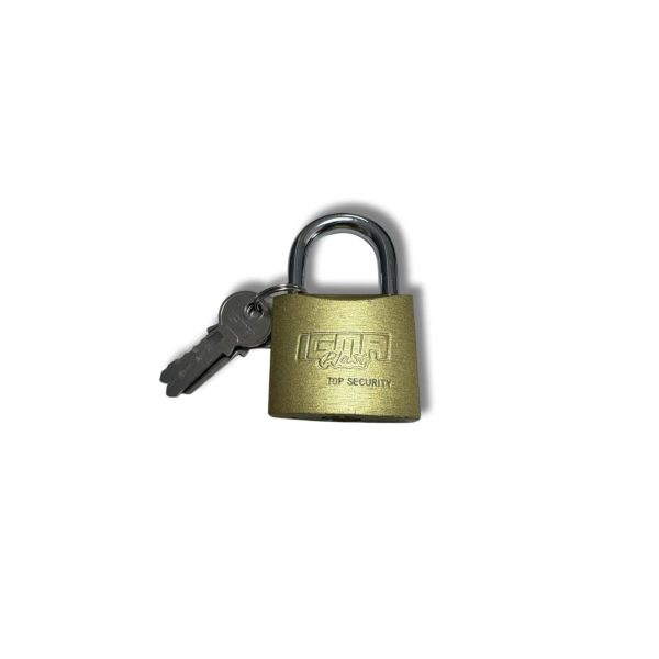 Candado Igma 25mm satinado tambor bronce  [UM 12u | 600u]