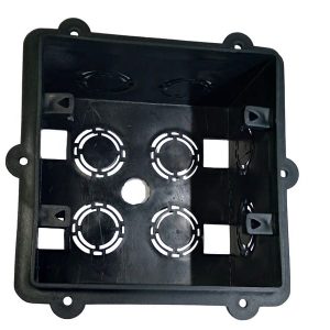 Caja de pvc cuadrada grande 10x10  [UM 1u | 100u]