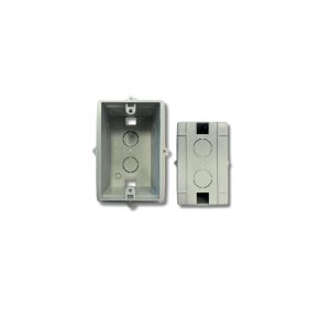 Caja de pvc cuadrada 10x10 Genrod  [UM 1u | 60u]