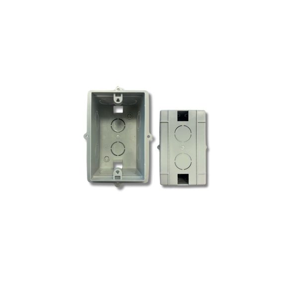 Caja de pvc cuadrada 10×10 Genrod  [UM 1u | 60u]