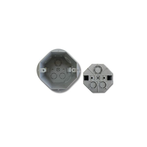Caja de pvc octogonal grande Genrod  [UM 1u | 90u]