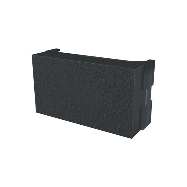 Modulo tapon Platinum negro  [UM 1u | 100u]