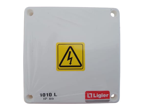 Caja estanco pvc ip65 ext rosca rap 100x100x66  [UM 1u | 35u]