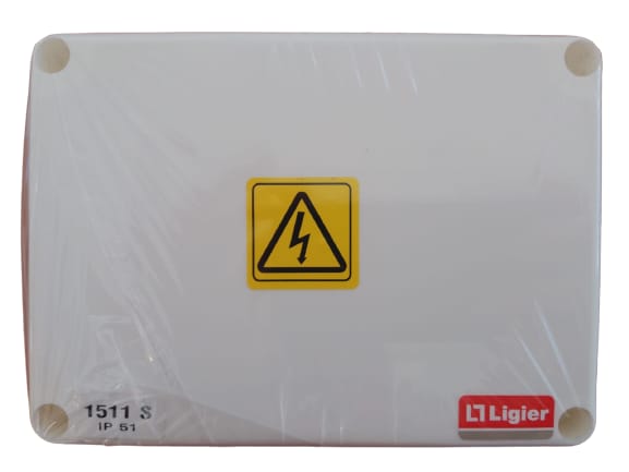 Caja estanco pvc ip51 int rosca rapida 150x110x66  [UM 1u | 20u]