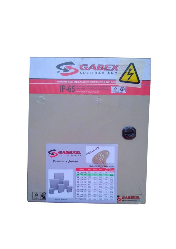 Gabinete ip65 300x250x160 profesional  [UM 1u  ]