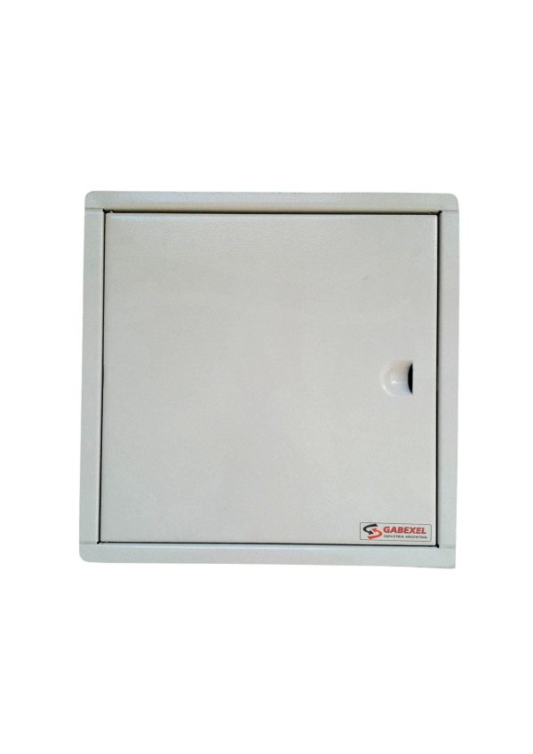 Gabinete metalico de empotrar 30mod  [UM 1u | 2u]