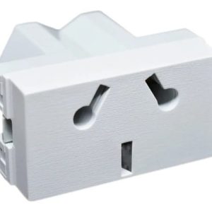 Modulo toma Platinum binorma blanco  [UM 1u | 50u]