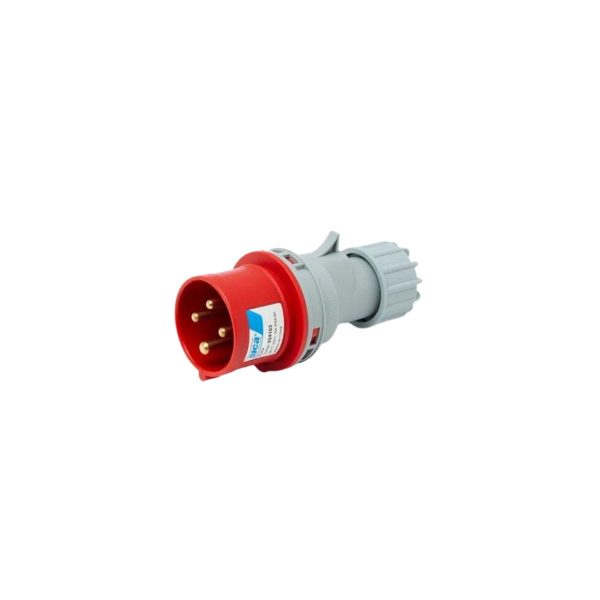 Ficha industrial 3p + t 32a  [UM 1u | 5u | 40u]