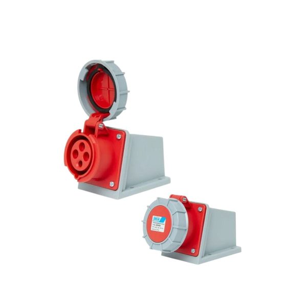 Toma industrial exterior 3p + t 16a ip67  [UM 1u | 5u | 45u]