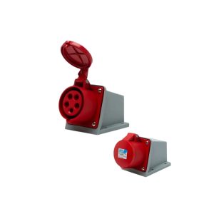 Toma industrial exterior 3p + t + n 16a  [UM 1u | 5u | 60u]