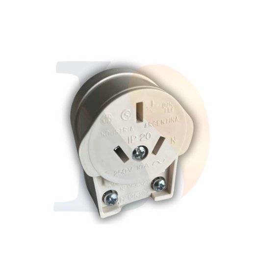 Ficha hembra 90º 10A Richi marrfil  [UM 1u | 200u]
