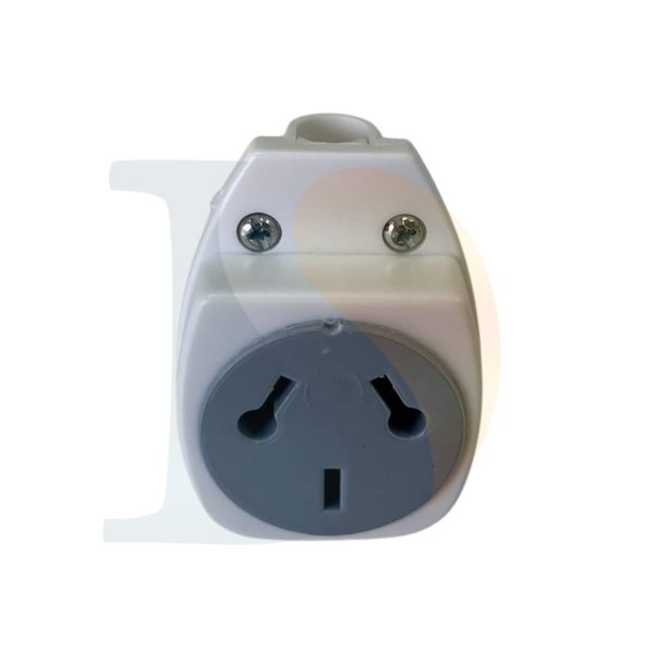 Ficha hembra eco c/neutro salida 90º bi-norma  [UM 1u | 100u]