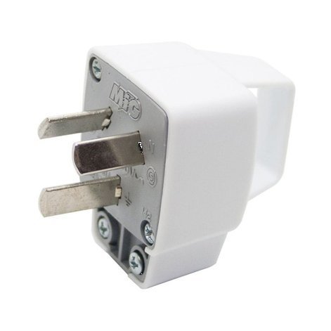 Ficha macho c/aza c/neu 20A  [UM 1u | 40u]