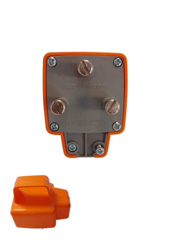 Ficha macho industrial 3×32  [UM 1u | 20u]