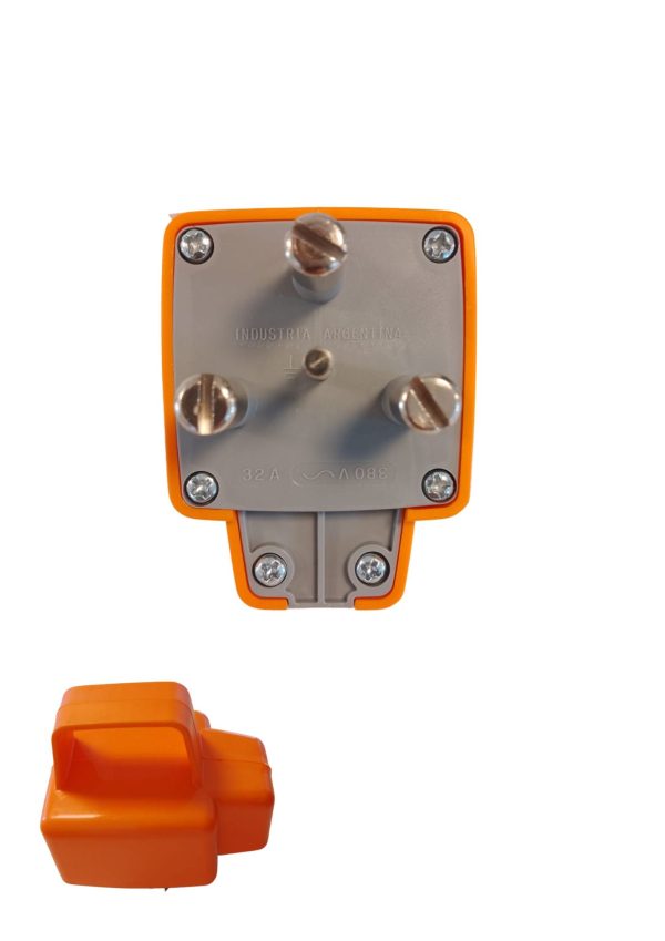 Ficha macho industrial 3×32 + t  [UM 1u | 20u]